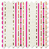 May Day, Stripe Brights - Twist&Fit Roman Blind